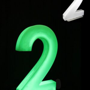 LED Number light 20 hire