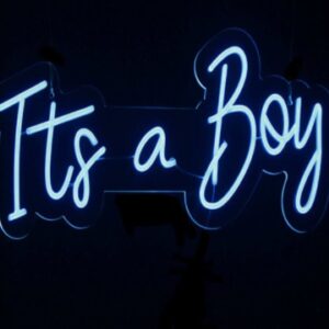 "its a boy"Neon light hire